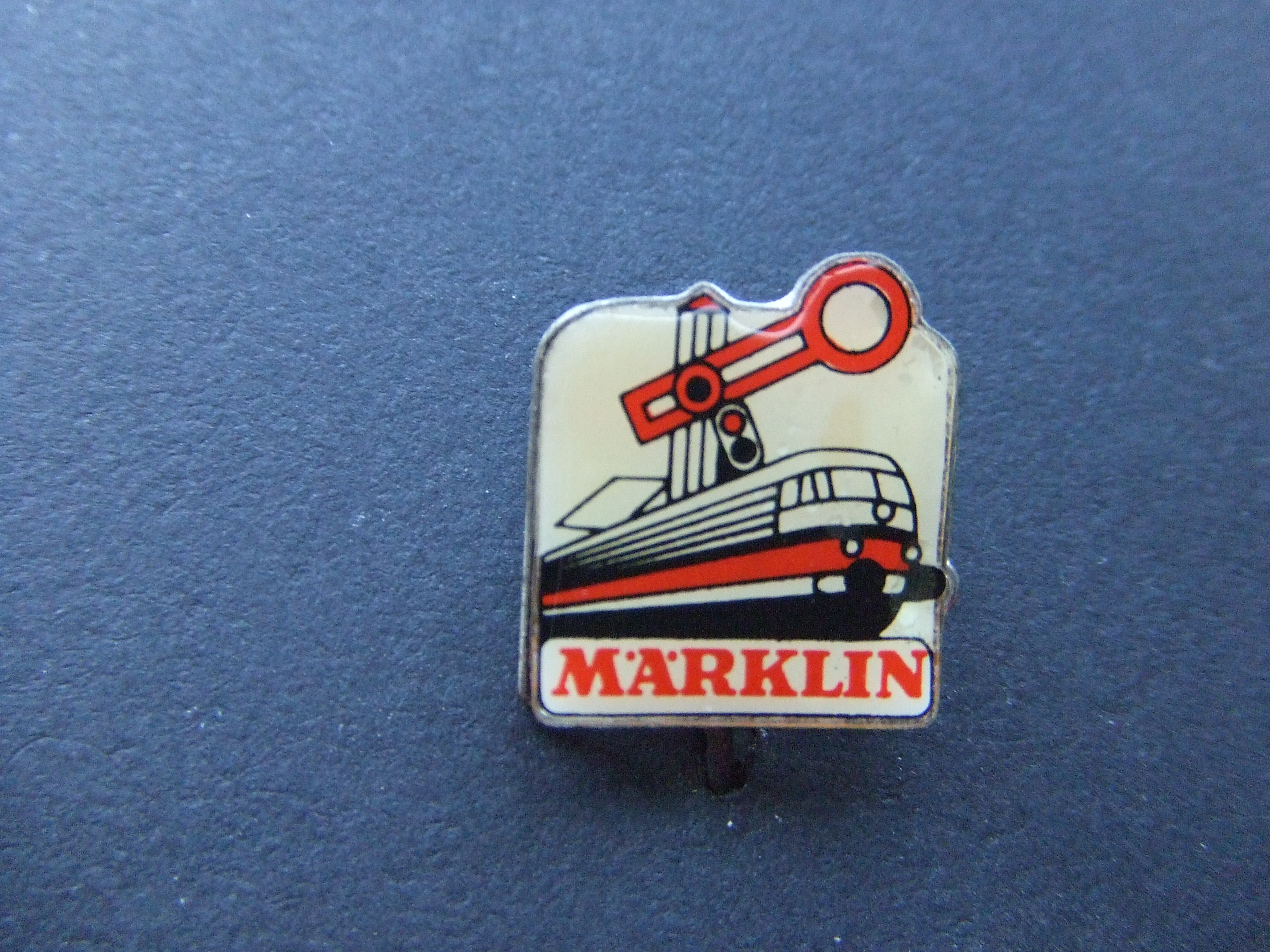Marklin modelspoorbaan treinen stoplicht